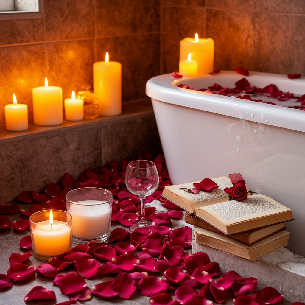 Домашнее spa в ванной