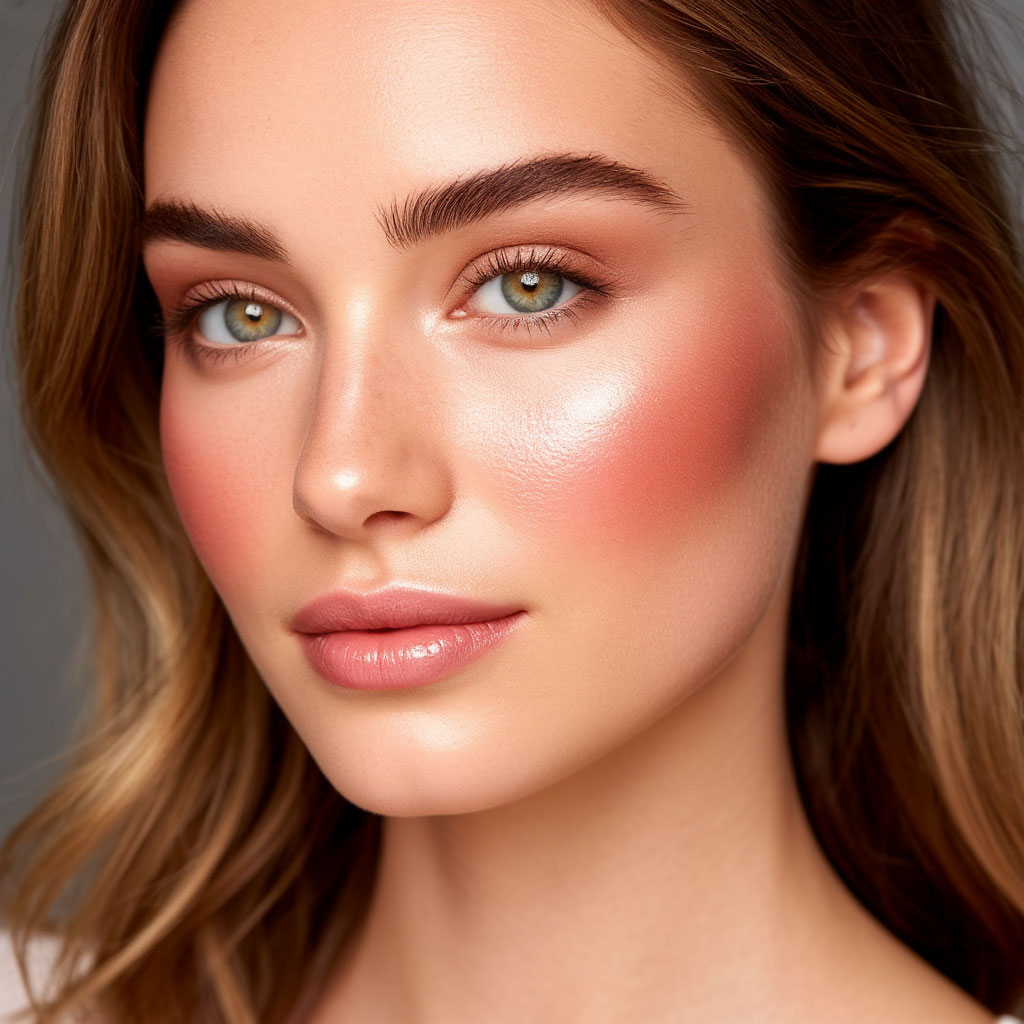 Как наносить румяна для эффекта no makeup