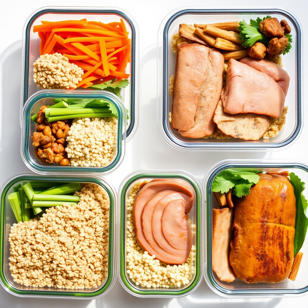 Meal prep — заготовка еды на неделю