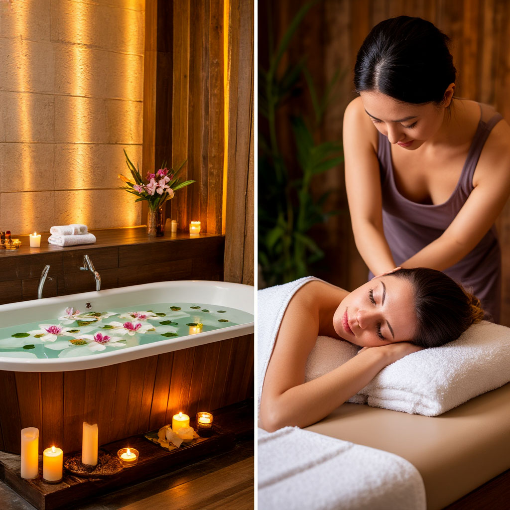 Сравнение spa и массажа