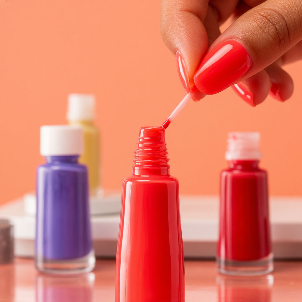 Application of gel polish