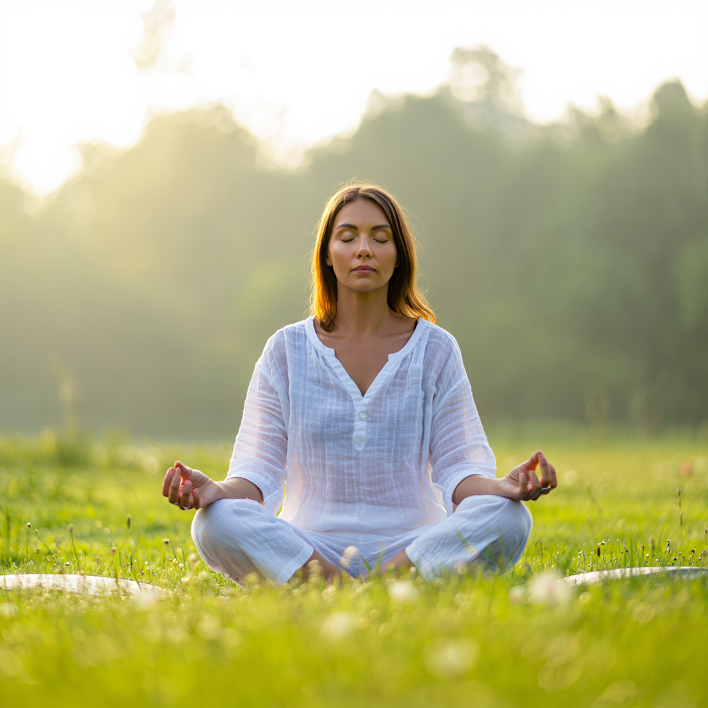 Calm beauty mental wellness nature