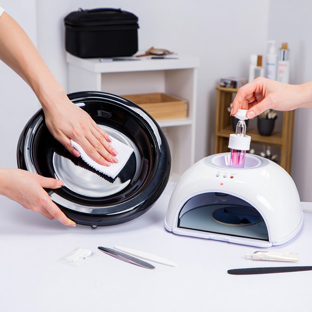 Caring for uv lamp