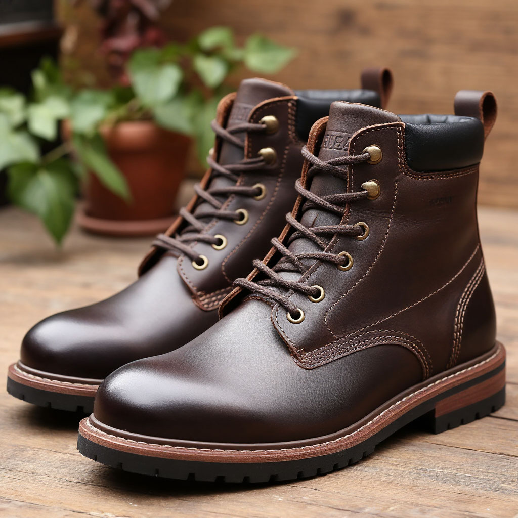 Demi-season men's shoes