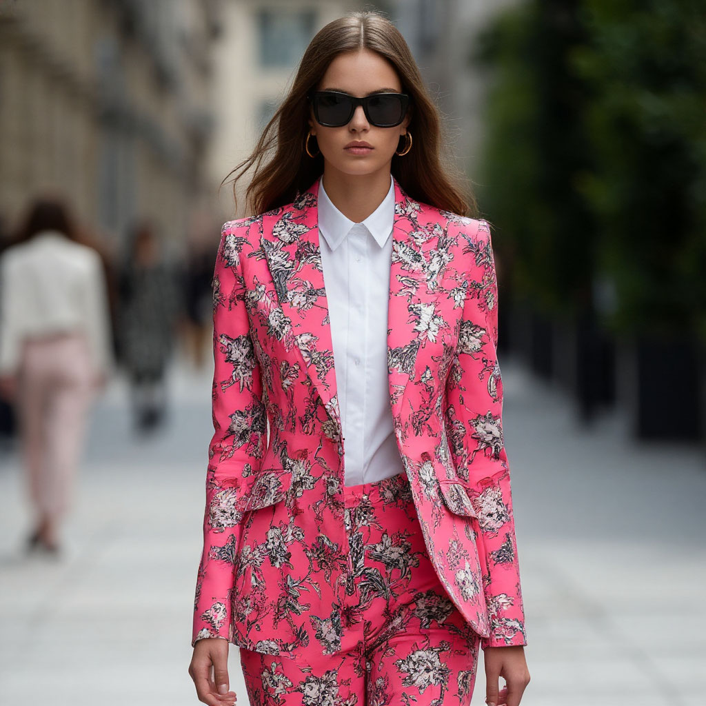 Fashionable colors and fabrics