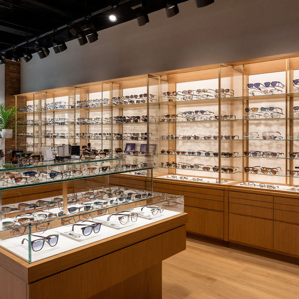 Fashionable men's glasses
