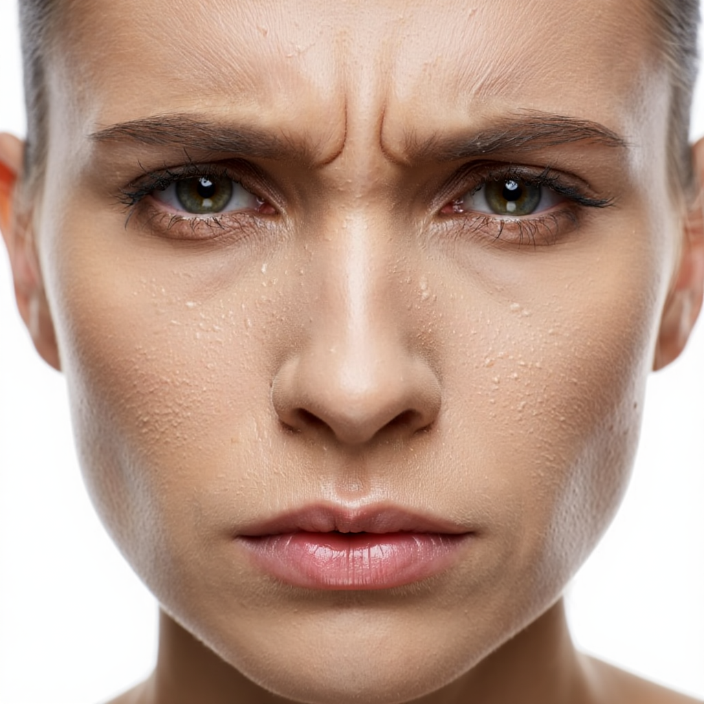 Stress anxiety skin health effects