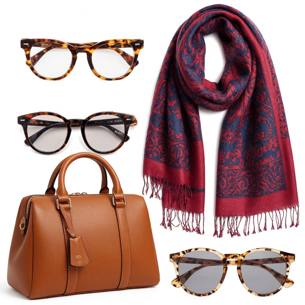 Women's glasses and accessories