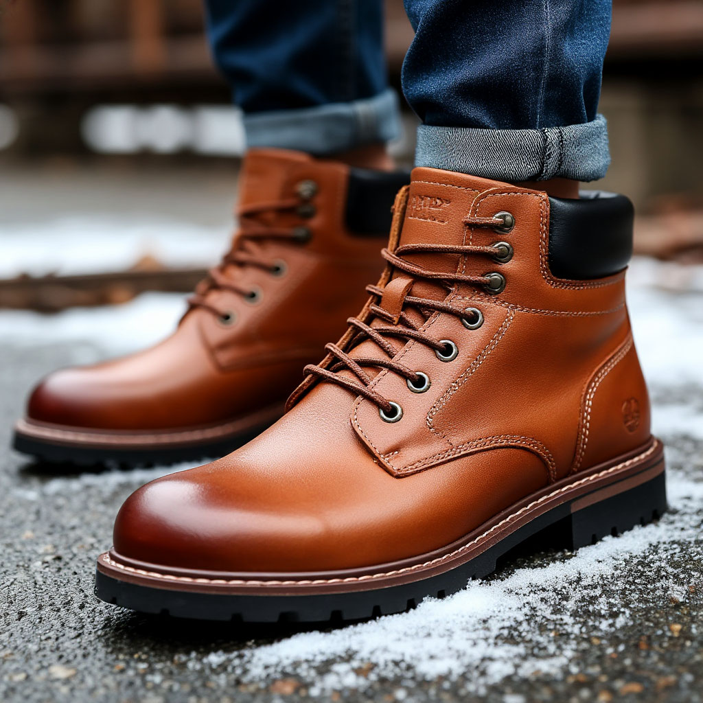 Winter men's shoes